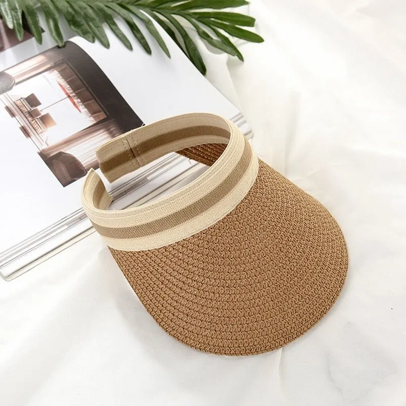 Wide Brim Visor With Multiple Color Options