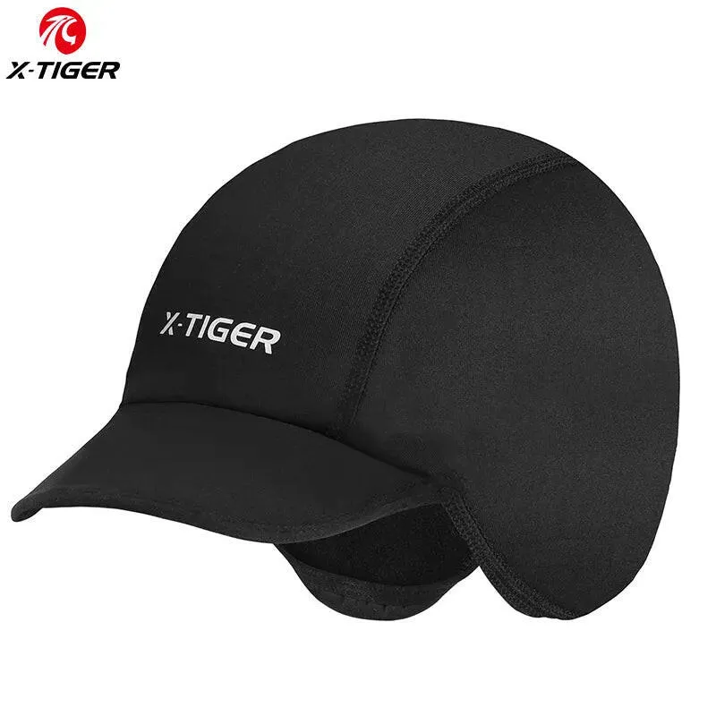 X-TIGER Outdoor Cycling Headband Windproof Cycling Headwear Cap Winter Warm Fleece Bicycle Equipment Ear Warmer Sports Sweatband